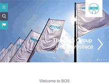 Tablet Screenshot of bos.de
