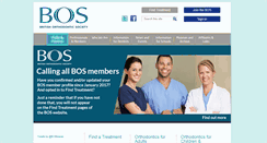 Desktop Screenshot of bos.org.uk